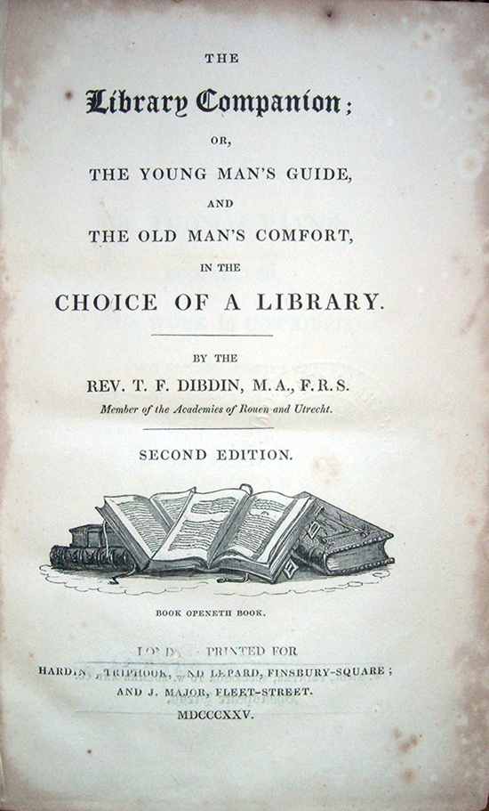 The Library Companion or the young man's guide and the …