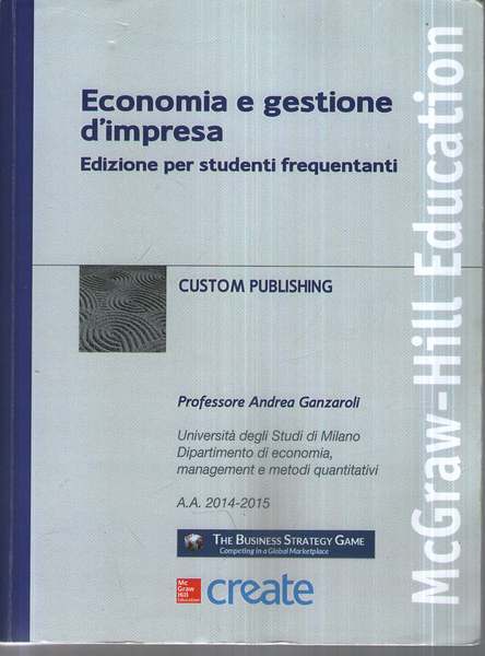 Economia e gestione d'impresa-Business Strategy Game