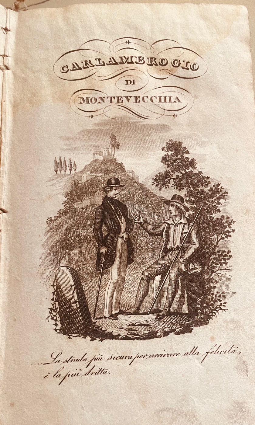 Carlambrogio Da Montevecchia letture giovanili IV