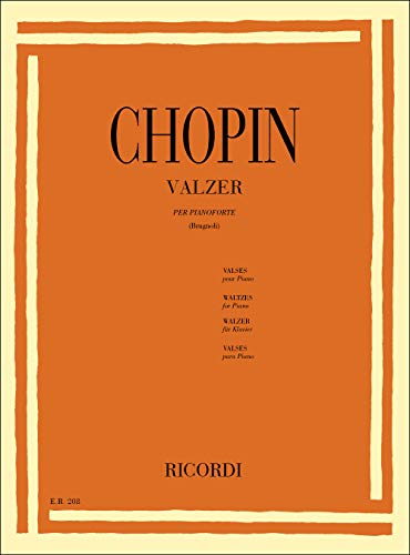 Chopin: 19 Valzer Pianoforte | Spartiti Piano Intermedio Avanzato | …
