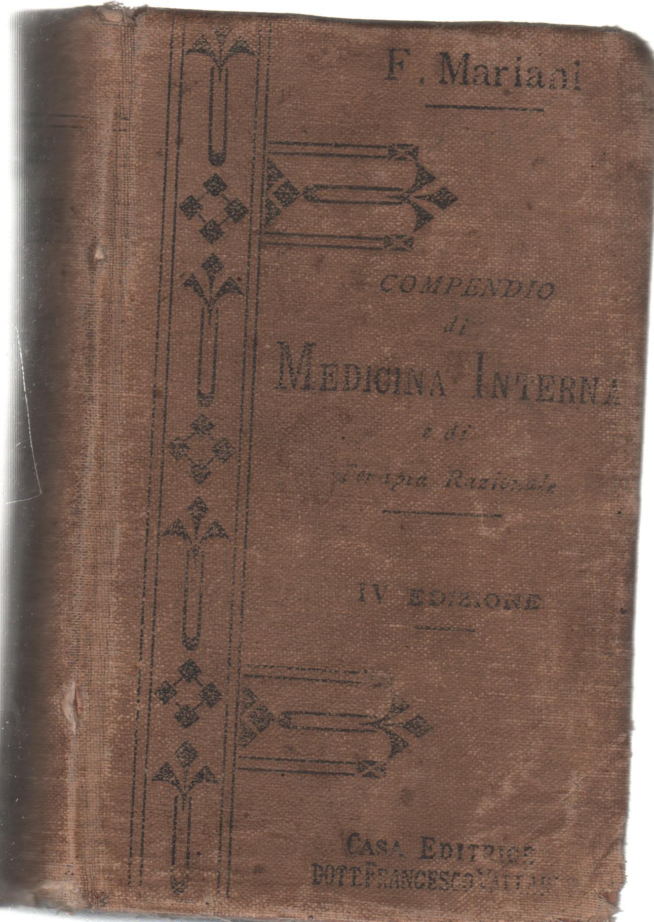 Compendio Di Medicina Interna E Di Terapia Razionale