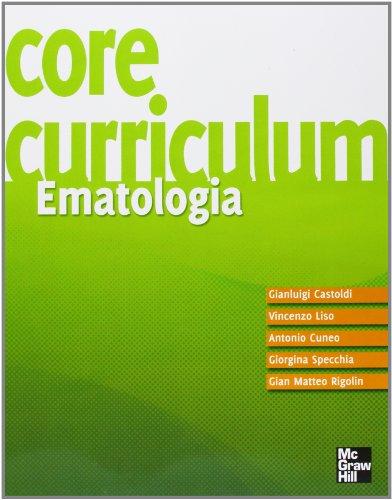 Core curriculum. Ematologia