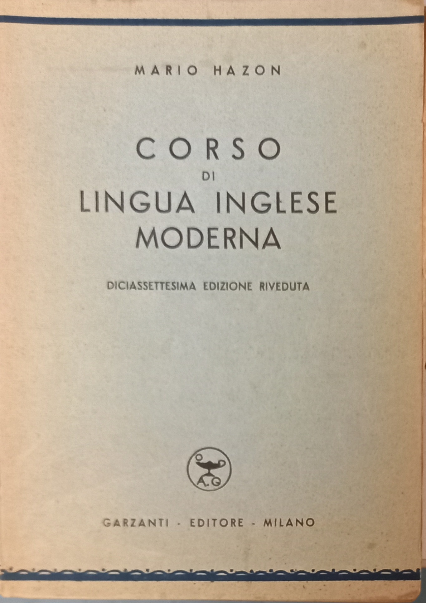 Corso di lingua inglese moderna