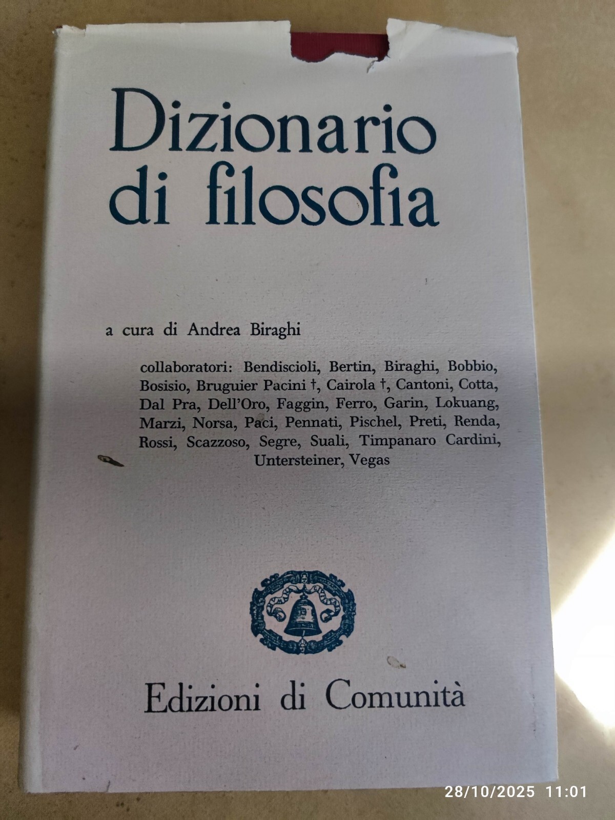DIZIONARIO DI FILOSOFIA.
