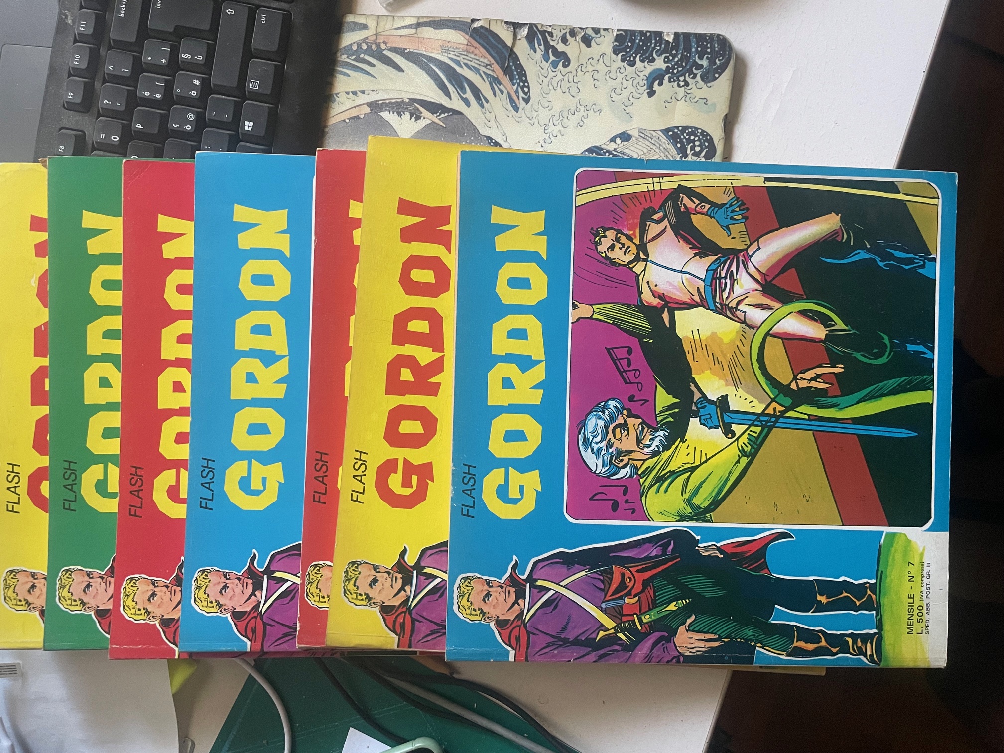 FLASH GORDON MENSILE 1/2/3/4/5/6/7