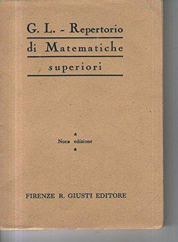 G. L. Repertorio di Matematiche e Fisica elementari