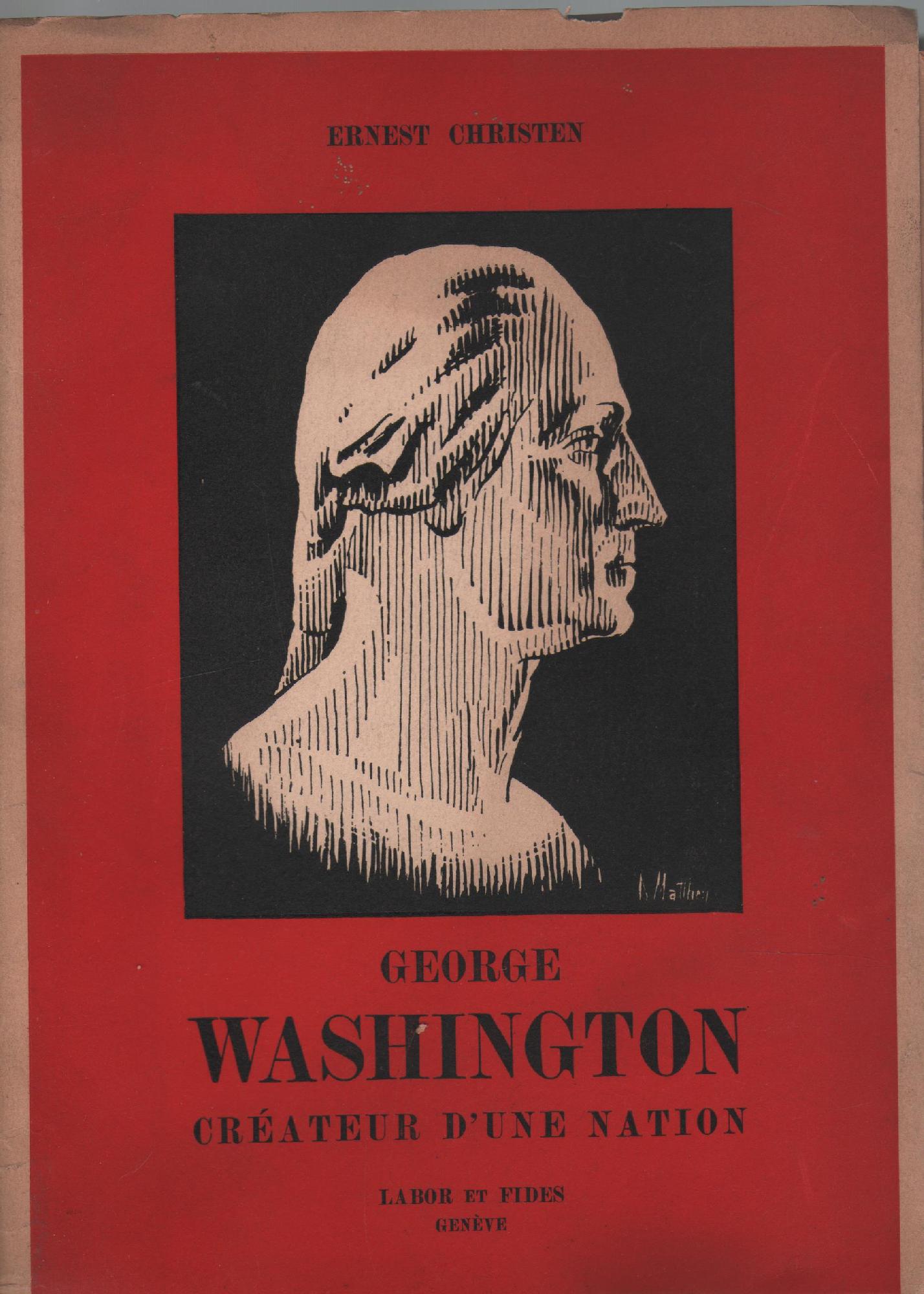 George Washington cheteur d'une nation