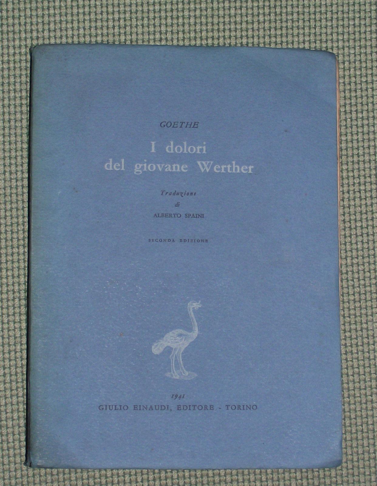 I dolori del giovane Werther