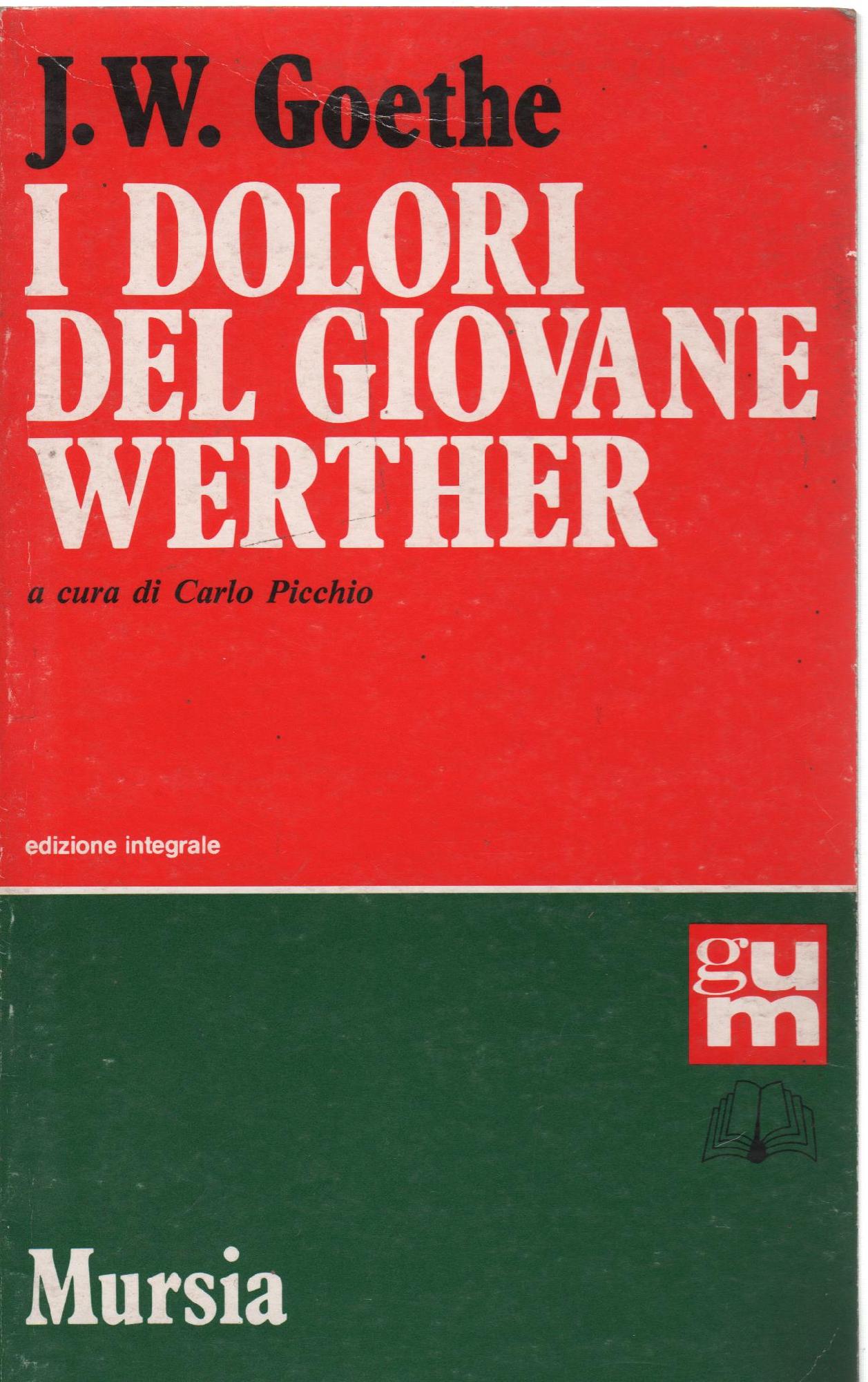 I DOLORI DEL GIOVANE WERTHER