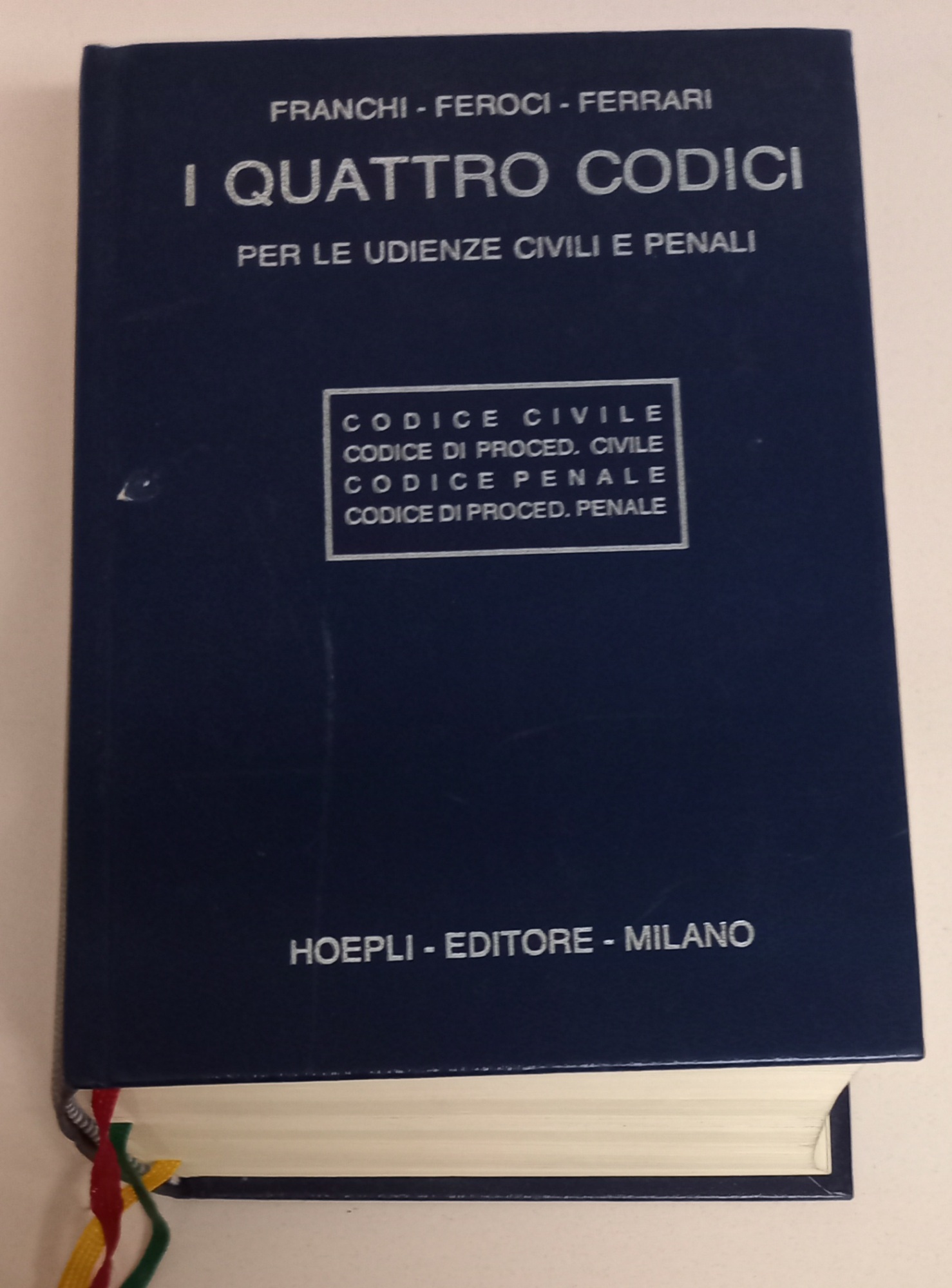 I quattro codici per le udienze civili e penali