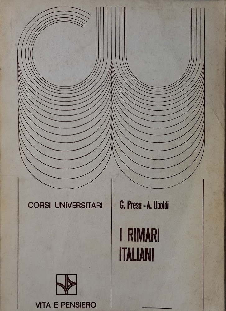 I rimari italiani - Presa G. Uboldi A.