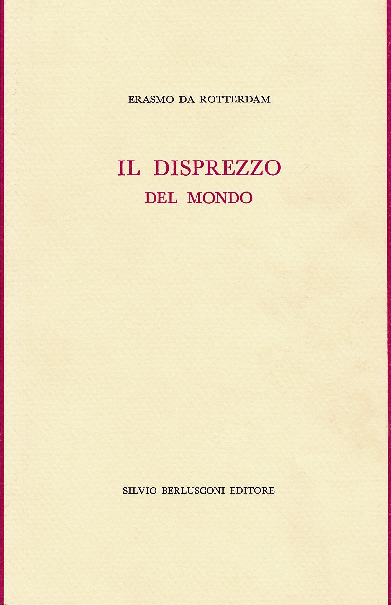 Il disprezzo del mondo
