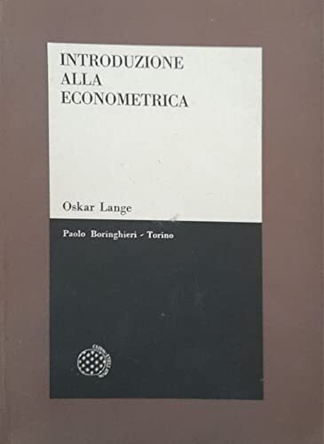 Introduzione alla econometrica