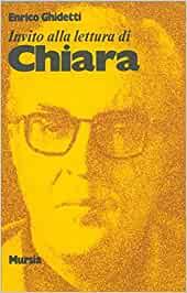 INVITO ALLA LETTURA DI CHIARA