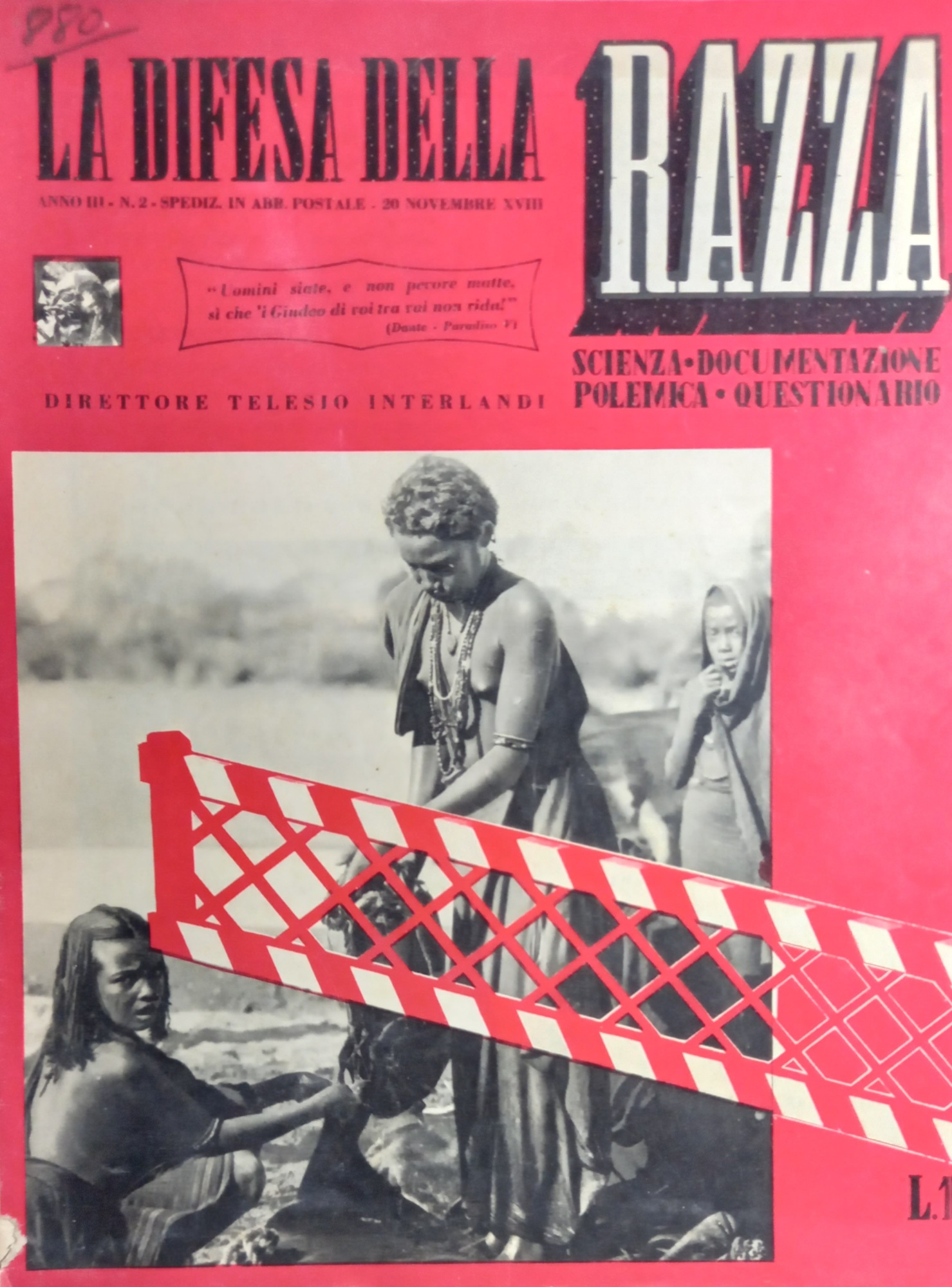 La difesa della razza - anno III N 2 - …