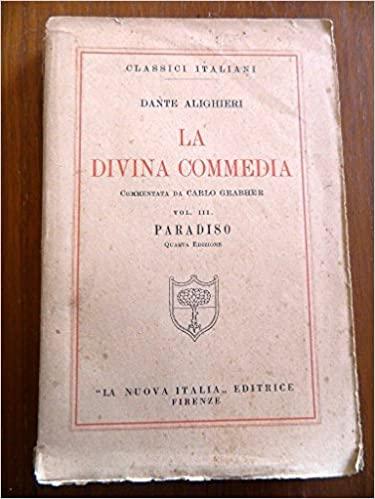 LA DIVINA COMMEDIA PARADISO