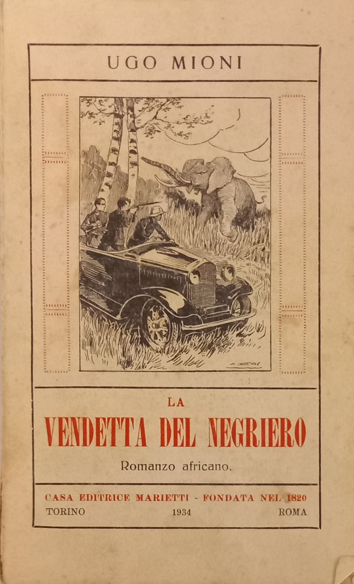 La vendetta del negriero