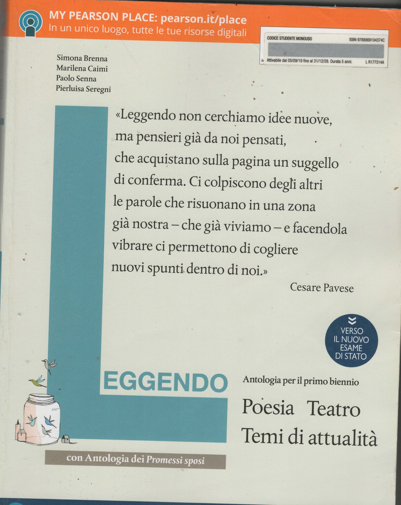 Leggendo. Antologia italiana. Poesia e teatro. Con antologia dei Promessi …