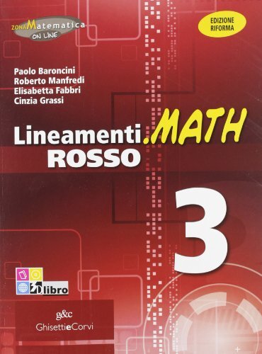 LINEAM.MATH ROSSO 3: Vol. 3