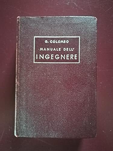 Manuale dell'ingegnere 60-65 Edizione