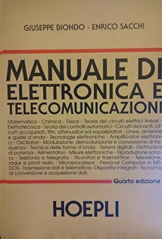 Manuale di elettronica e telecomunicazioni