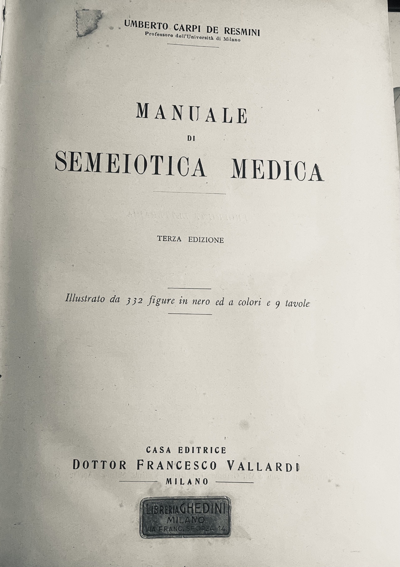 MANUALE DI SEMIOTICA MEDICA