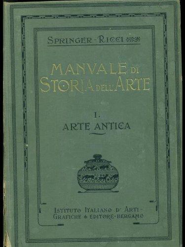 Manuale di Storia dell'Arte I - Arte Antica