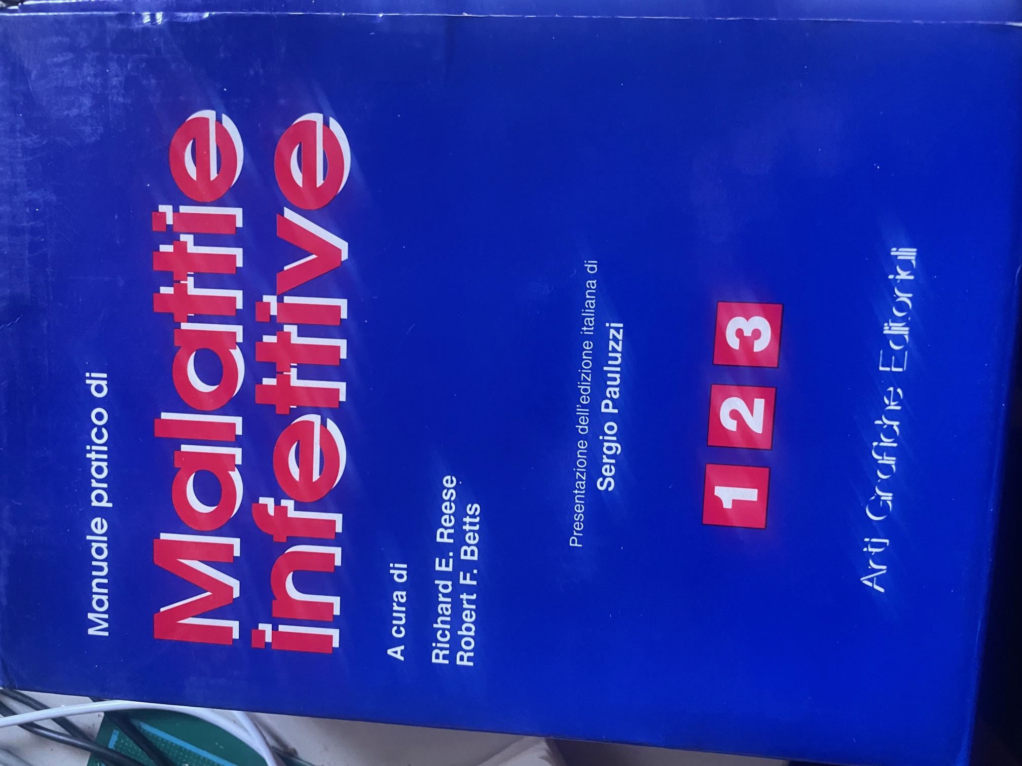 MANUALE PRATICO DI MALATTIE INFETTIVE (3 VOLUMI)