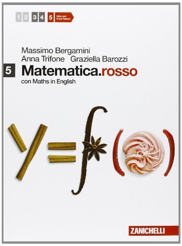 Matematica.rosso. Con Maths in english. Per le Scuole superiori. Con …