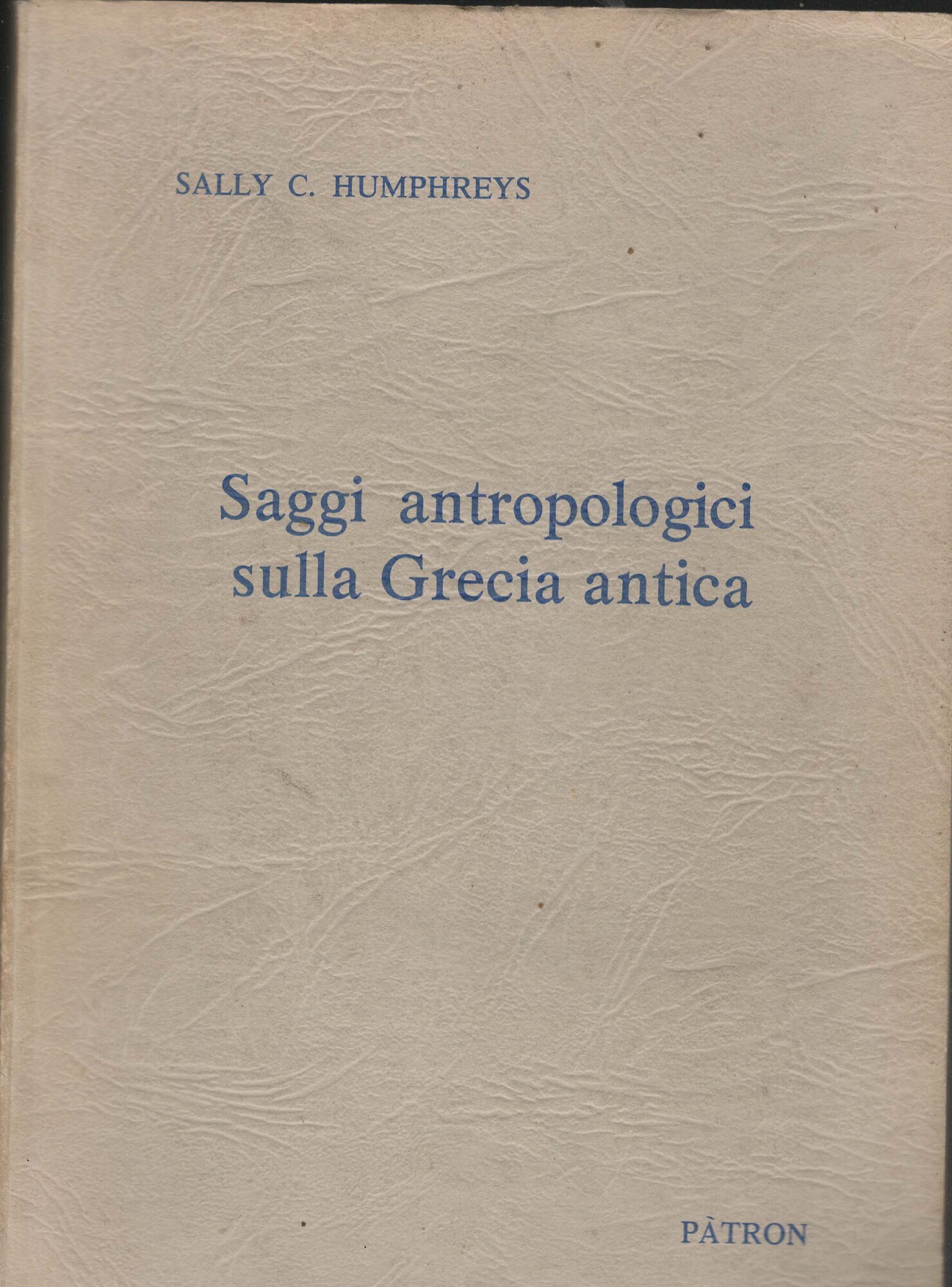 SAGGI ANTROPOLOGICI