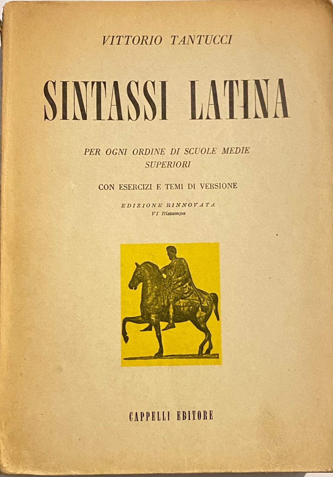 Sintassi latina. Per ogni ordine di scuole medie superiori con …
