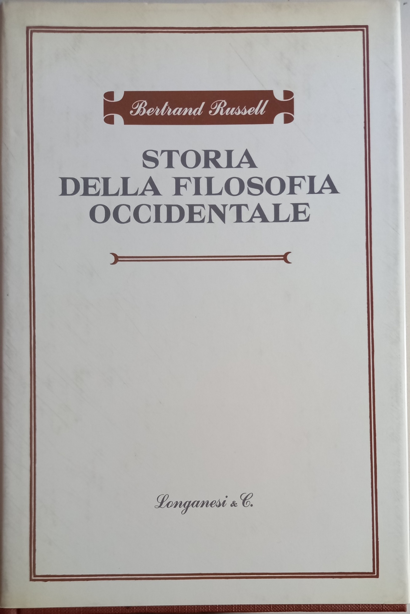 STORIA DLLA FILOSOFIA OCCIDENTALE TRE VOLUMI