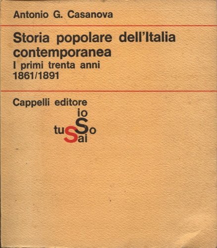 STORIA POPOLARE DELL'ITALIA CONTEMPORANEA