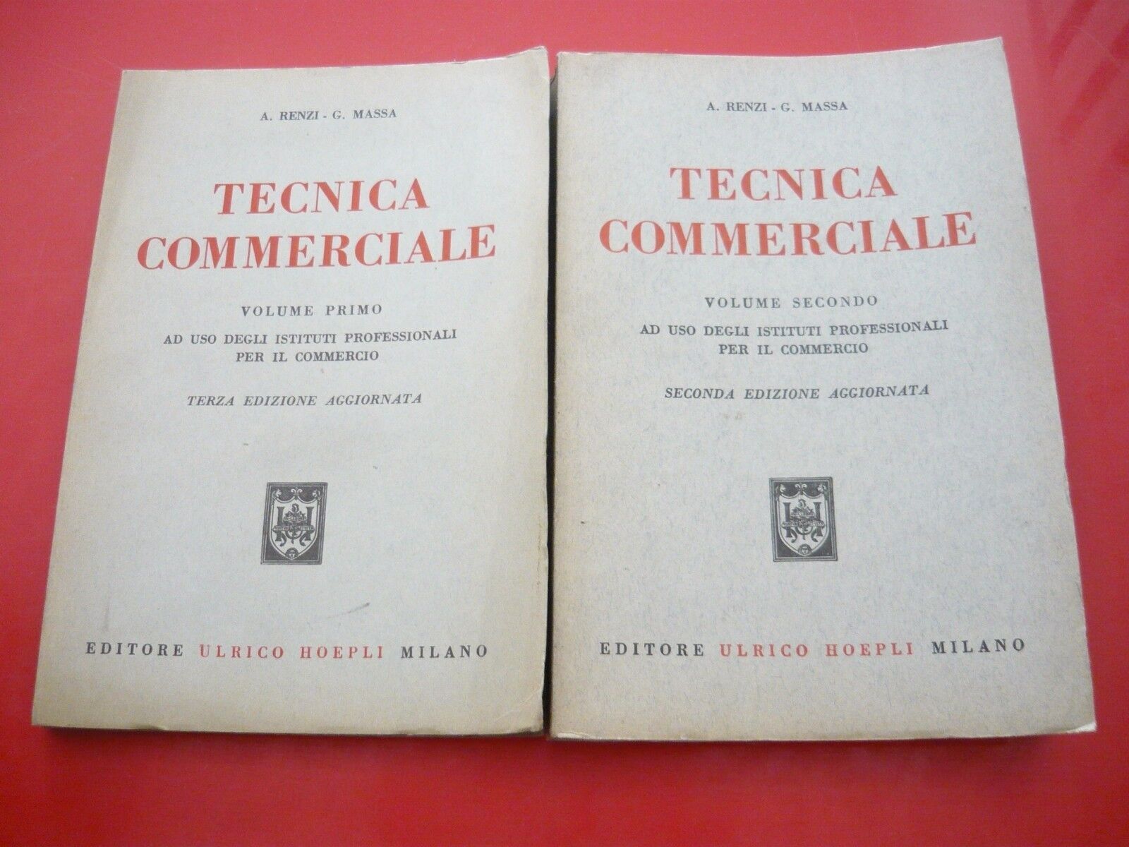 Tecnica commerciale voLume primo e secondo