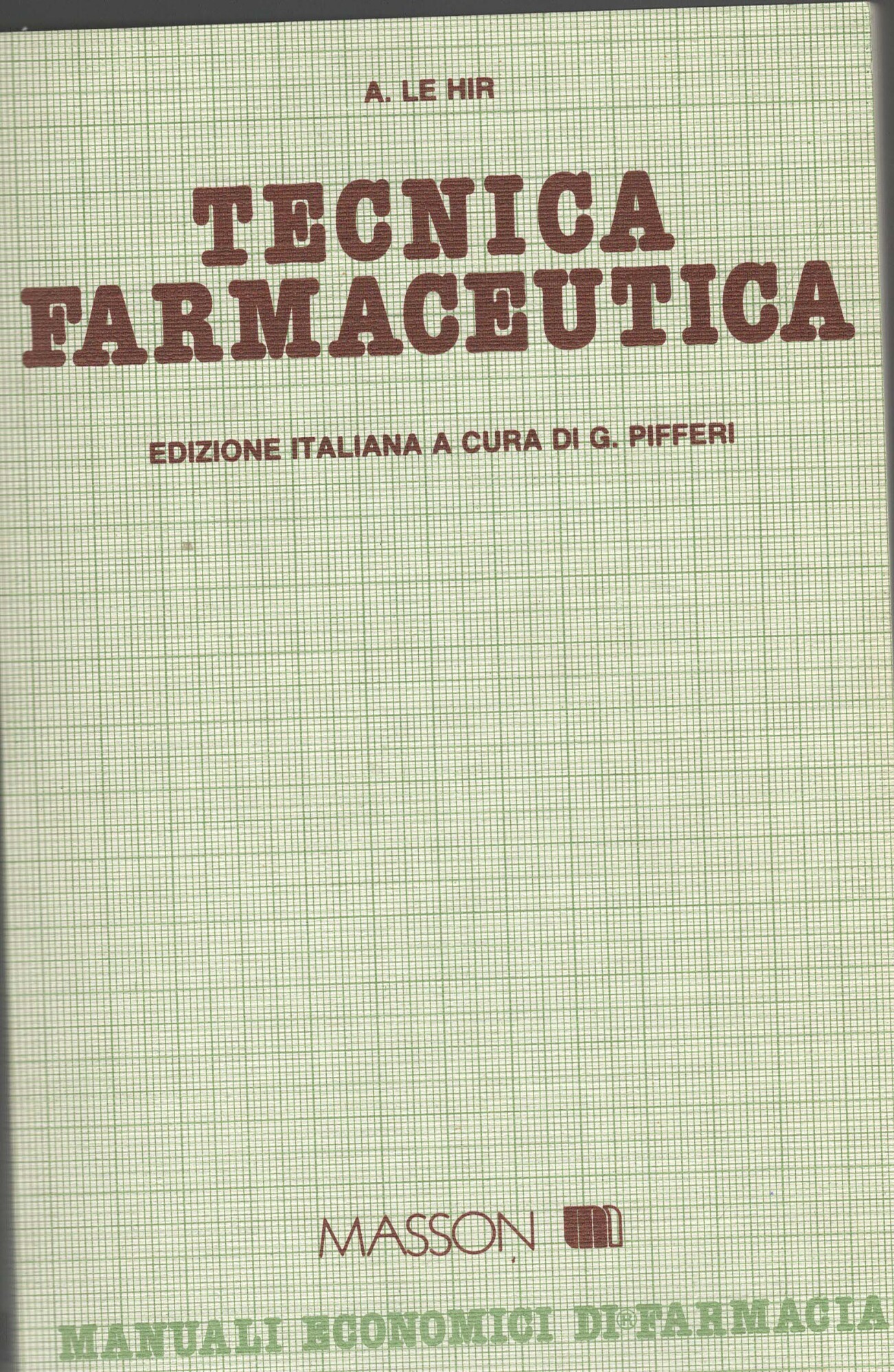 Tecnica farmaceutica