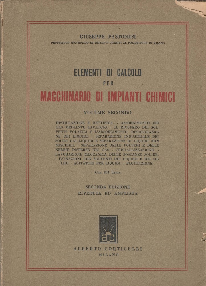 Trattato di chimica generale applicata all'industria. Vol. 1 Chimica Inorganica. …