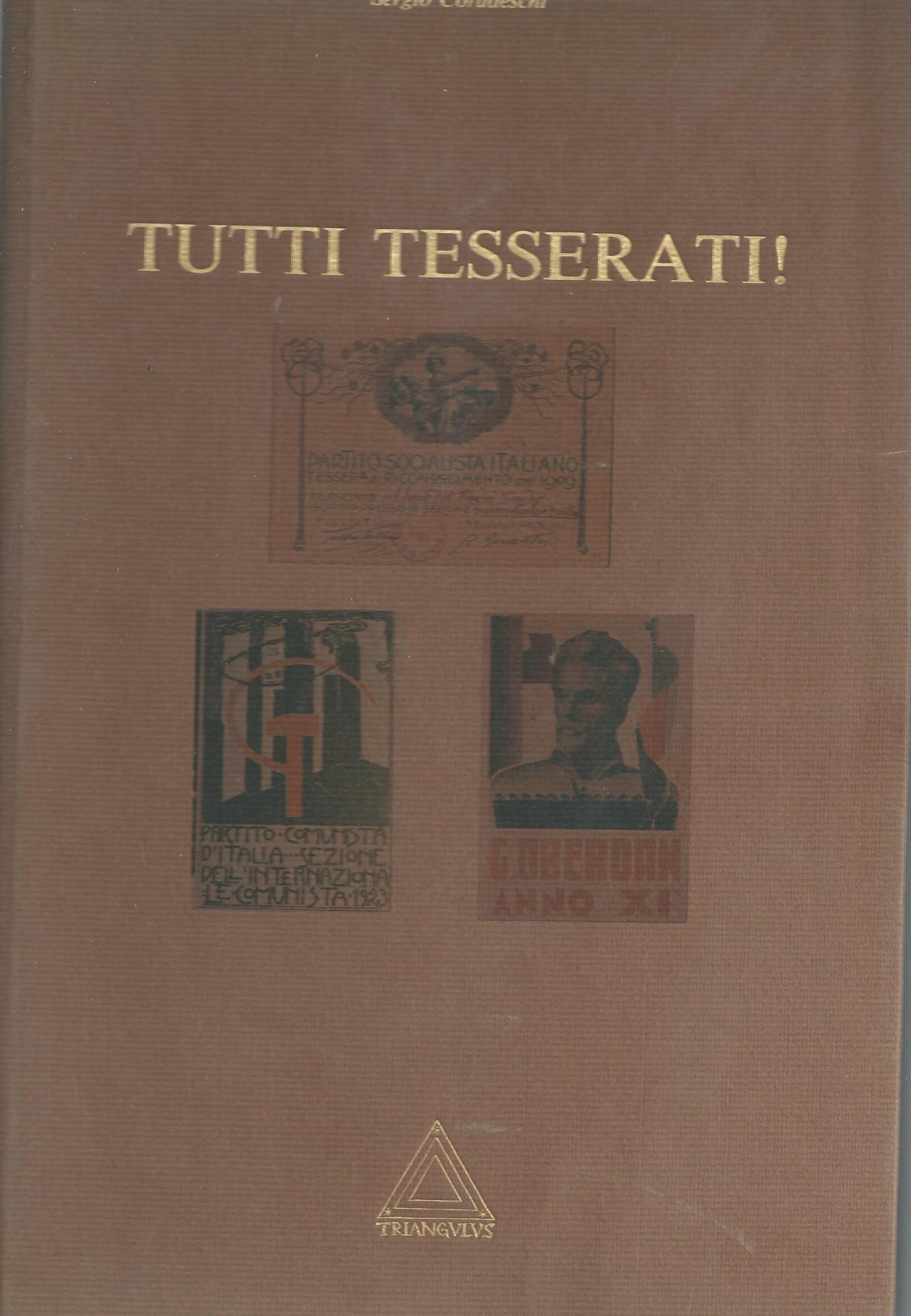Tutti Tesserati! Triangulus Milano 1984 Terzo Maffei
