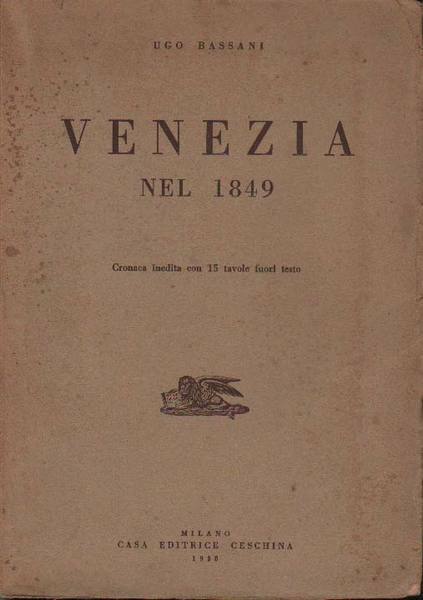 Venezia nel 1849