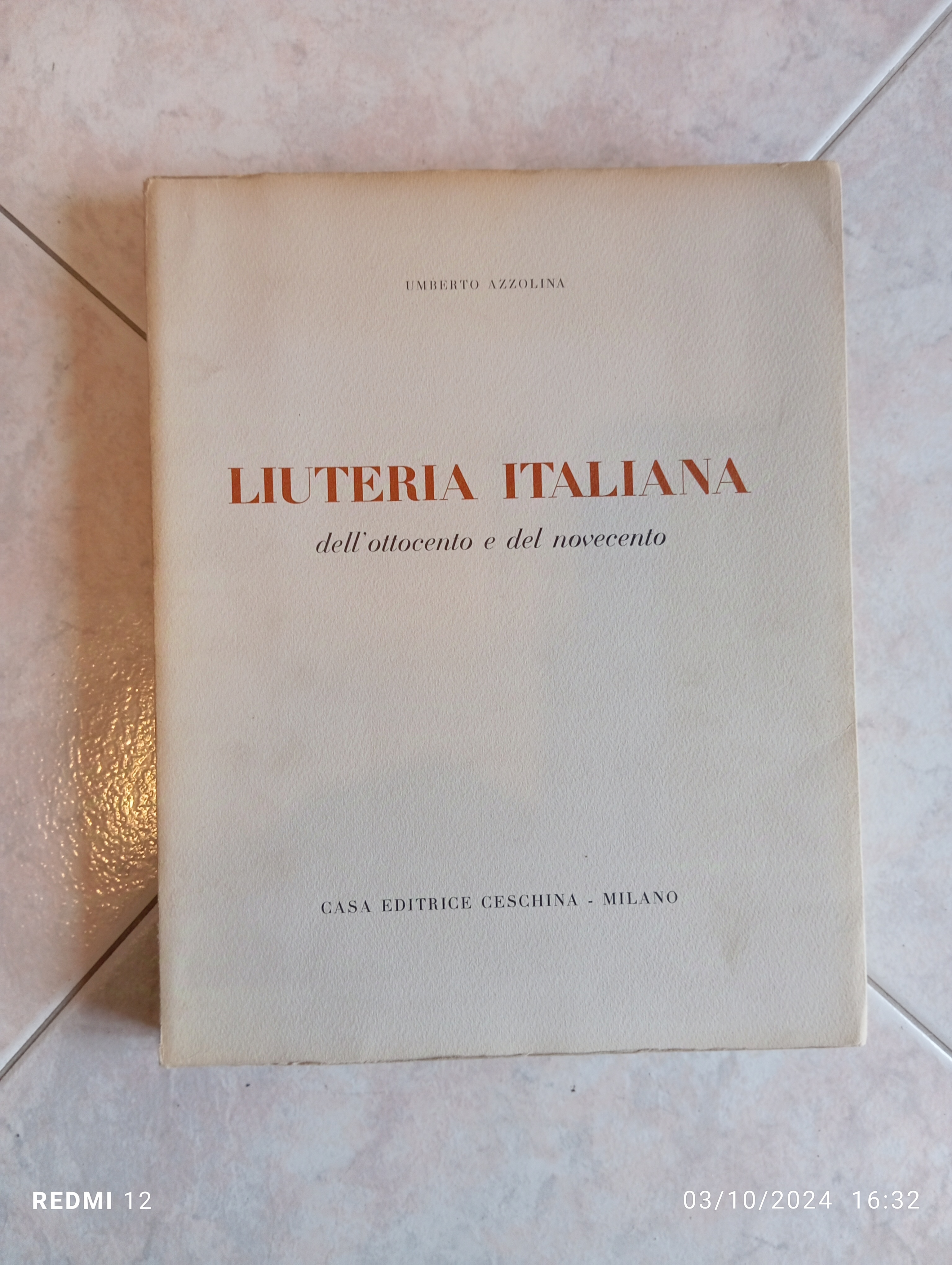 Liuteria italiana dell'ottocento e del novecento