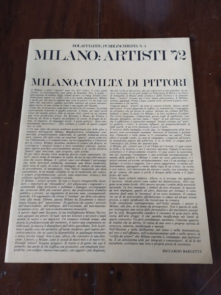 Milano: Artisti '72