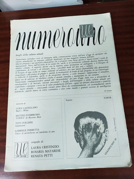 Numero uno - Luoghi della cultura attuale