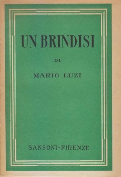 Un brindisi
