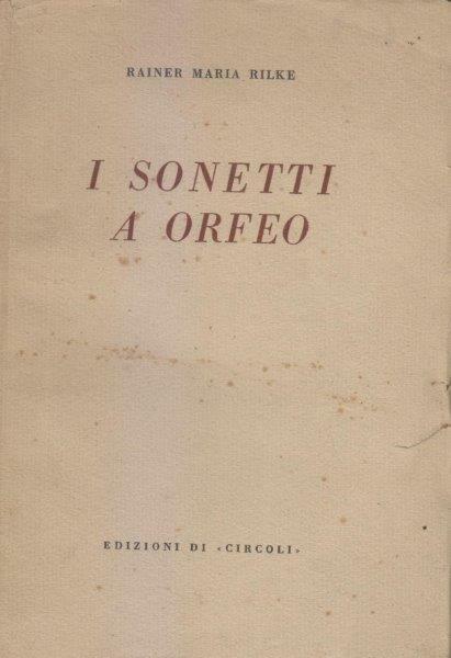 Sonetti a Orfeo