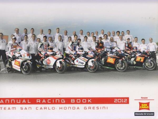 Annual Racing Book 2012 Team San Carlo Honda Gresini