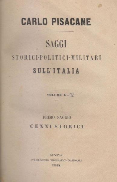 I Fratelli Ruffini. Storia della Giovine Italia