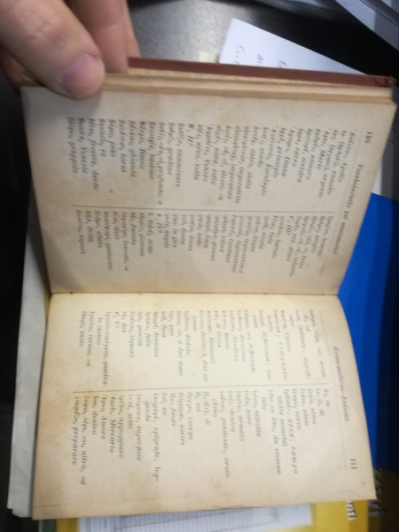 Vocabolarietto dei numismatici in 7 lingue (Francese, Tedesco, Inglese, Spagnuolo, …