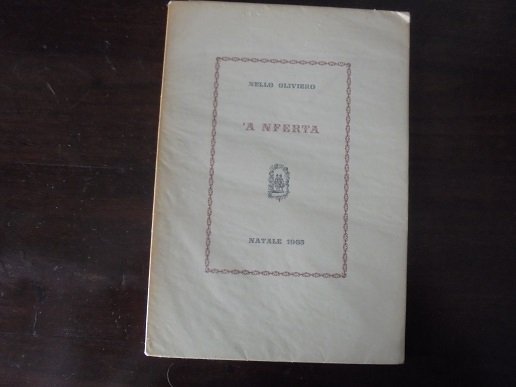 `A NFERTA - NELLO OLIVIERO