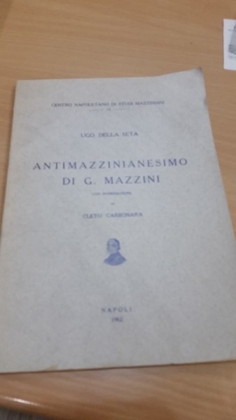 antimazzinianesimo di g. mazzini