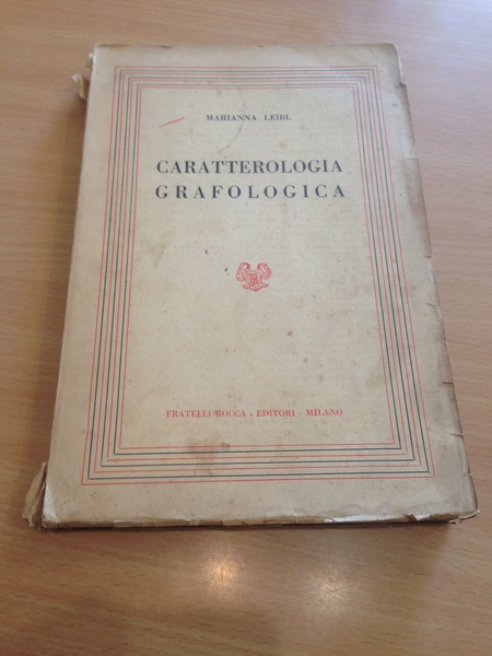 caratterologia grafologia