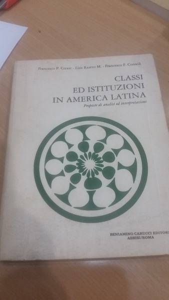 classi ed istituzioni in america latina. proposte di analisi ed …